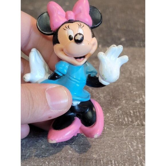 Disney Mouse Minnie pink heel toy figure - Picture 2 of 4